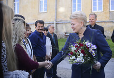 Prezidentė susitinka su pabėgėlių i&scaron; Irako &scaron;eima