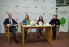 Projekto &bdquo;&Scaron;iuolaikiniai lietuvių autoriai kitu kampu&ldquo; atidarymas