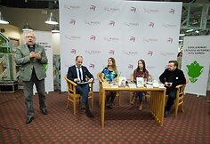 Projekto &bdquo;&Scaron;iuolaikiniai lietuvių autoriai kitu kampu&ldquo; atidarymas