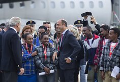 Pirmieji prieglobsčio ie&scaron;kotojai i&scaron;gabenti i&scaron; Italijos pagal ES perkėlimo planą