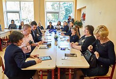 I&scaron;maniosios klasės atidarymas Kvėdarnoje