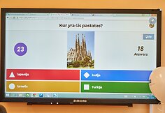 I&scaron;maniosios klasės atidarymas Kvėdarnoje