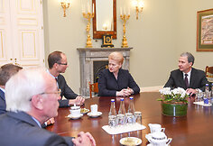 Prezidentė susitinka su teisės profesionalais