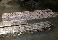 Sulaikyta cigarečių kontrabanda