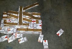 Sulaikyta cigarečių kontrabanda