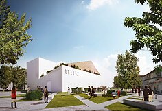 Architektas Danielius Libeskindas Vilniuje pristatė Modernaus meno centro muziejaus pastato projektą