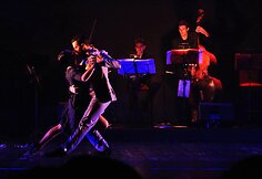 Argentinieti&scaron;ko tango &scaron;okėjai