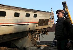 Egipte nuo bėgių nulėkus traukiniui sužeista 70 žmonių