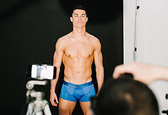 Cristiano Ronaldo fotosesija naujai &bdquo;CR7&ldquo; apatinių kolekcijai