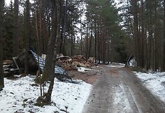 Vencavų poilsiavietė Dusetų seniūnijoje po gaisrų