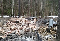 Vencavų poilsiavietė Dusetų seniūnijoje po gaisrų