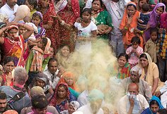 „Holi“ šventė Indijoje