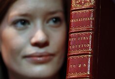 &bdquo;Christie's&ldquo; aukcione bus parduodamas pirmasis Shakespeare'o kūrinių rinkinys