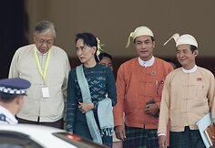 Mianmaro prezidentu išrinktas Aung San Suu Kyi artimas patikėtinis