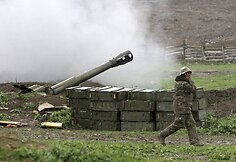 Atsinaujinęs konfliktas tarp Armėnijos ir Azerbaidžano Kalnų Karabache