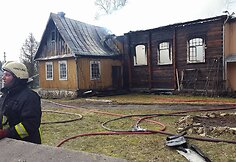 Gaisras Ceikinių kaimo &Scaron;vč. Mergelės Marijos vardo bažnyčioje