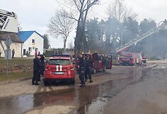 Gaisras Ceikinių kaimo &Scaron;vč. Mergelės Marijos vardo bažnyčioje