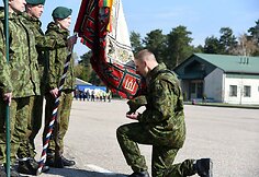 Lietuvos Respublikai prisiekė apie 540 nuolatinės privalomosios pradinės karo tarnybos karių