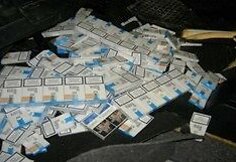 Sulaikyta cigarečių kontrabanda
