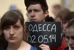 Odesos miestas mini antrąsias 48 gyvybių pareikalavusių susirėmimų metines