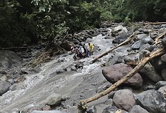 Žemės nuo&scaron;liauža Indonezijoje