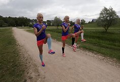 Estijai Olimpinėse žaidynėse atstovaus maratono bėgikės trynukės Leila, Lily ir Liina Luik
