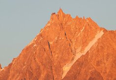 Alpėse esantis Monblanas &ndash; auk&scaron;čiausias Vakarų Europos kalnas