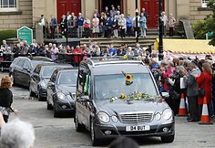 Nužudytos Didžiosios Britanijos parlamentarė Jo Cox laidotuvės