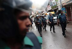 Banglade&scaron;e per policijos reisą nukauti 9 įtariami islamistai