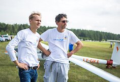 Sėkmingai startavo istorinis skrydis „Drauge sklandytuvais virš Baltijos šalių“