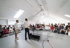 Grupė architektūros bei urbanistikos studentų bei jų vadovai pristatė pirmines ilgalaikes urbanistines vizijas bei ekonomines strategijas Neringos ateičiai