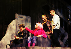 Miuziklo &bdquo;Rent&ldquo; repeticija