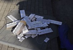 Sulaikyta cigarečių kontrabanda