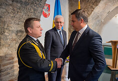 Kra&scaron;to apsaugos ministerijoje akredituotas naujasis Ukrainos gynybos ata&scaron;ė Lietuvai pulkininkas Oleksandras Koberskis
