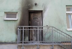 Sprogimai Dresdene prie mečetės ir kongresų centro