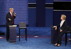 Donaldo Trumpo ir Hillary Clinton antrieji debatai