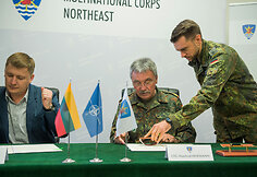 NATO daugianacionalinio &scaron;iaurės rytų korpuso vadavietės ir NATO pajėgų integravimo vienetų konferencija