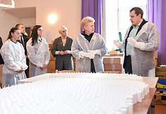 Prezidentė Vilniaus arkivyskupijos „Carito“ Amatų mokymo centre