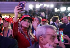 Amerikiečiai &scaron;venčia Donaldo Trumpo pergalę prezidento rinkimuose
