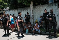 Rio de Žaneire po 11 žmonių žūties policija pradėjo didelę operaciją viename lū&scaron;nyne