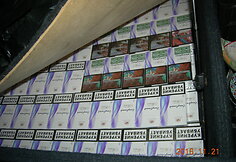 Sulaikyta cigarečių kontrabanda