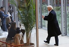 Donaldas Trumpas dienra&scaron;čio &bdquo;The New York Times&ldquo; redakcijoje