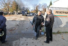 Bulgarijos pabėgėlių stovykloje migrantai susirėmė su policija
