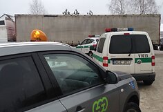 įvykio vietoje