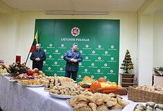 Kalėdinis rytas Alytaus apskrities policijos darbuotojų kolektyve