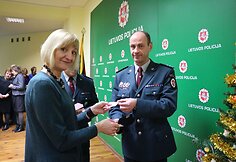 Kalėdinis rytas Alytaus apskrities policijos darbuotojų kolektyve