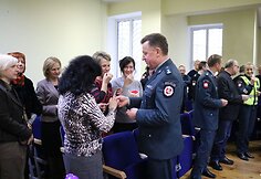 Kalėdinis rytas Alytaus apskrities policijos darbuotojų kolektyve