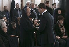 Rusija atsisveikina su Turkijoje nužudytu ambasadoriumi