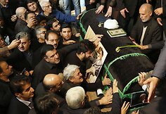 Buvusio Irano prezidento Akbaro Hashemi Rafsanjani laidotuvės