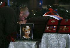 Lėktuvo Tu-154 katastrofos aukų laidotuvės